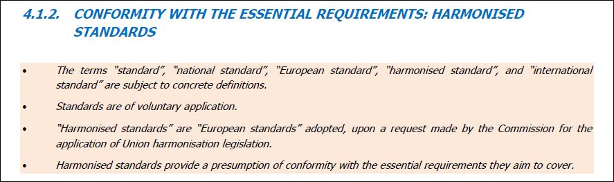 歐盟產品規(guī)則藍色指南